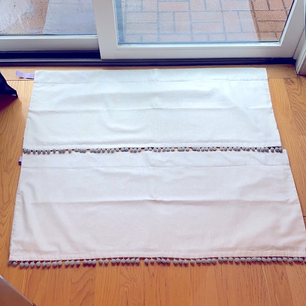 Pottery Barn curtains